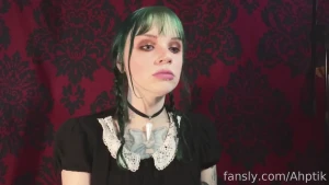 New wednesday foot tease in stockings feet soles stockings cosplay