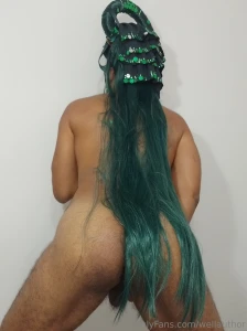 It s all about the wig and green transparency photos version part 1