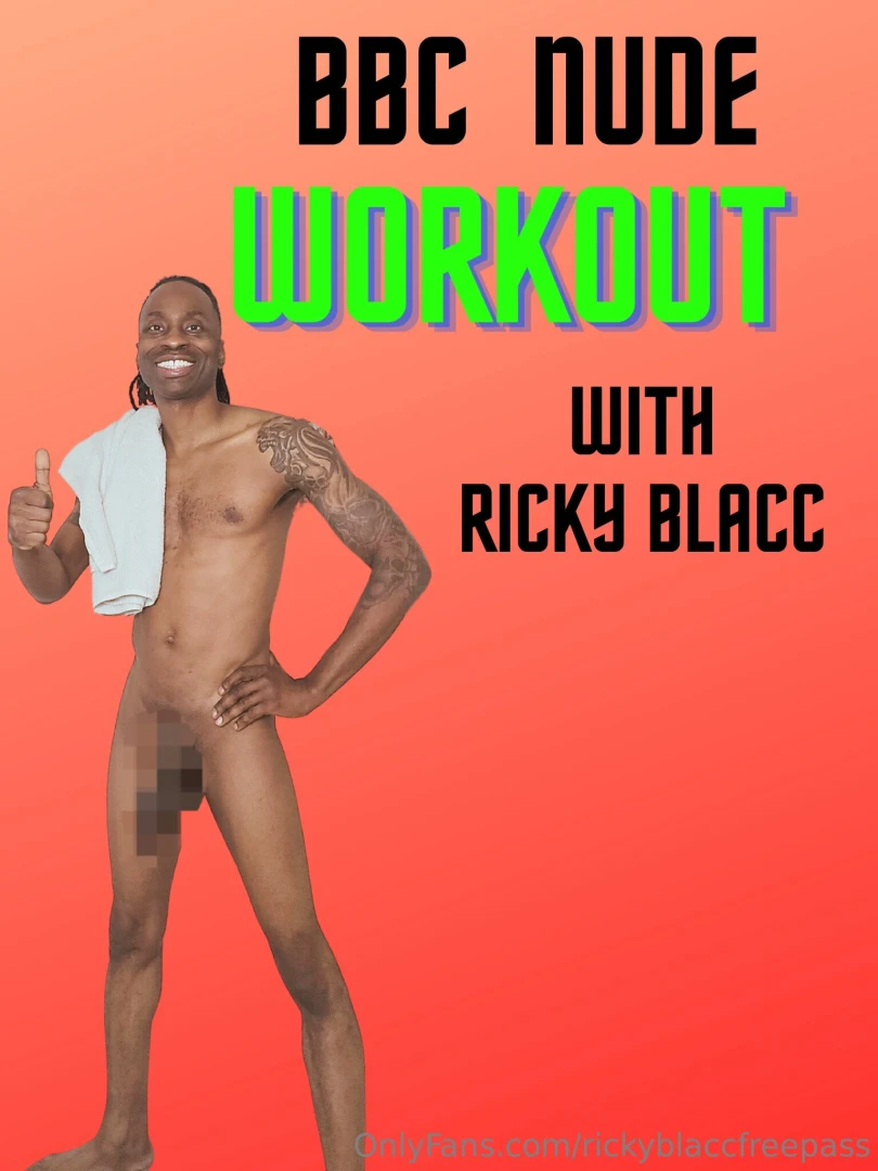 Cum and watch this hot workout with my bbc hanging 