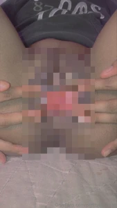 Pussy spread wide open