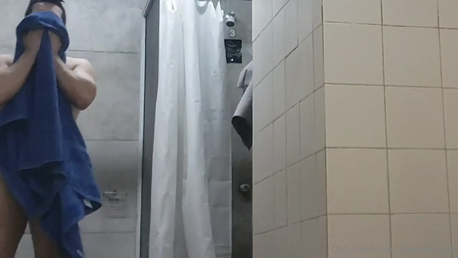 We were chatting with my gymbro while we were finishing our shower and 