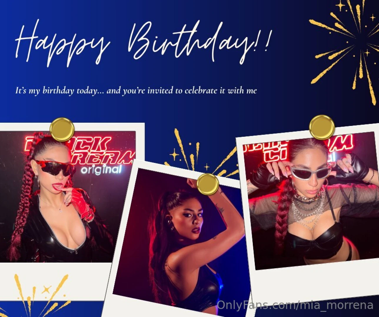 So there s a little secret i ve been keeping my birthday is just a few 