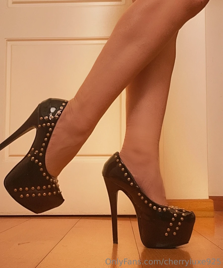 In love with my stilettos and you 