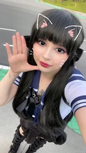 Jirai schoolgirl selfie pack sorry for late posting jirai part 5