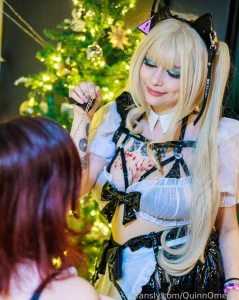 Preview of next set at l34sh maid caf with akashio on the leash i m part 1