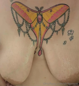 Daddy came on my tiddies