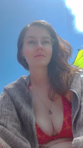 Quick selfie at the waterslides today