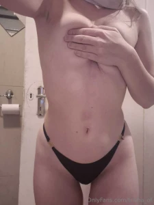 I didn t have to wear lingerie today but i knew you d want a peek