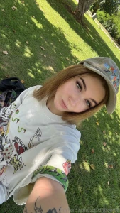 I laid on the grass for 30 minutes and now i think i m healed