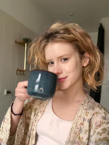 Every morning begins with a cup of coffee and a smile