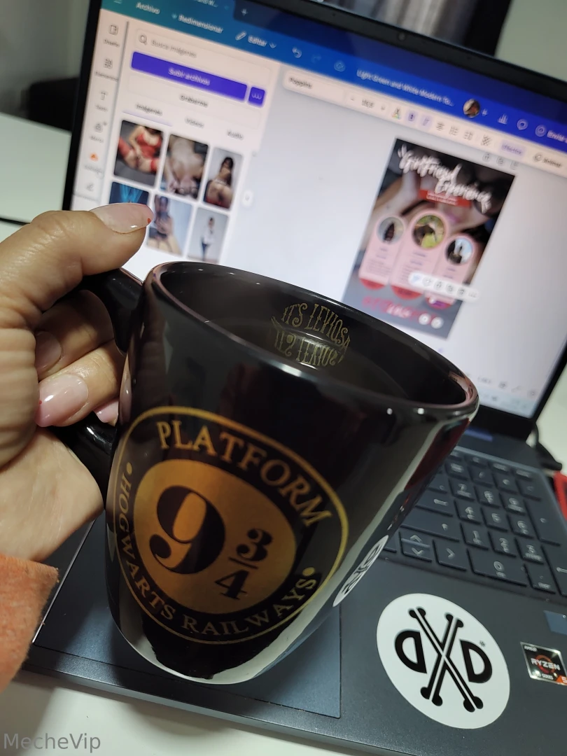 Buenos d as editando una promo de gfe un te para el fr o 