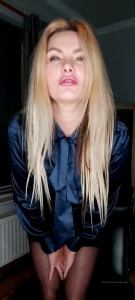 Hot tease clip part 2 satin stockings heels nylons legs