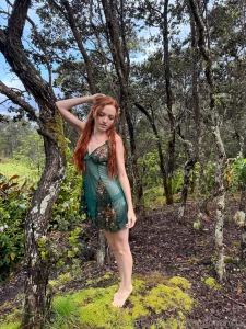 Sneak peek of me barefoot in the forest part 2
