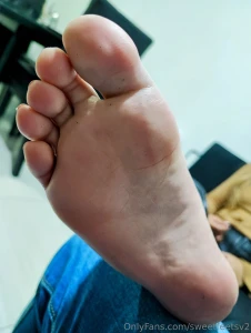 This is what comes out of a long day s work red sticky stinky soles part 5