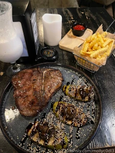 It s was a perfect dinner i have a chance to spoil me it s t bone part 1