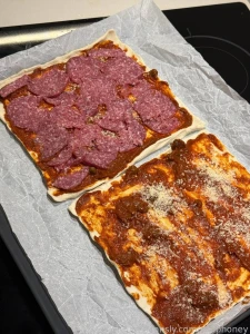 The middle of the week is the best time for homemade pizza and some part 2