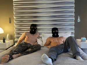 Watch me and my boy get undressed and even get naked s you can see our part 2