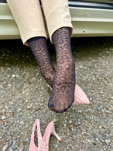 Stinky office feet going for a ride in the woods this is part 1 2 part 9