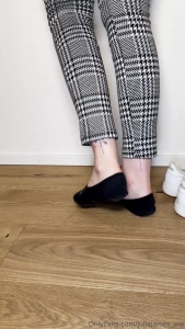 Ready for a little tease i m slowly sliding off my socks revealing part 1