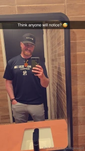 Ok someone definitely noticed me walking to the bathroom this morning