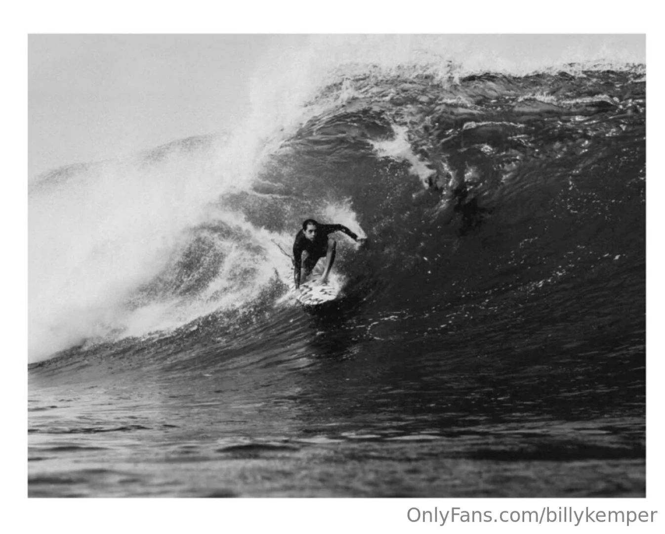A little black and white cover shot from one of my favorite waves 