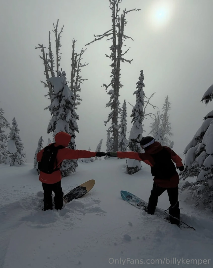 A feeling of carving down an unmarked mountain with the crew of a part 1 