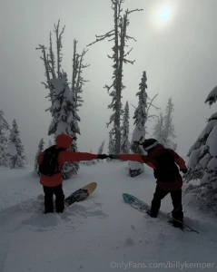 A feeling of carving down an unmarked mountain with the crew of a part 1