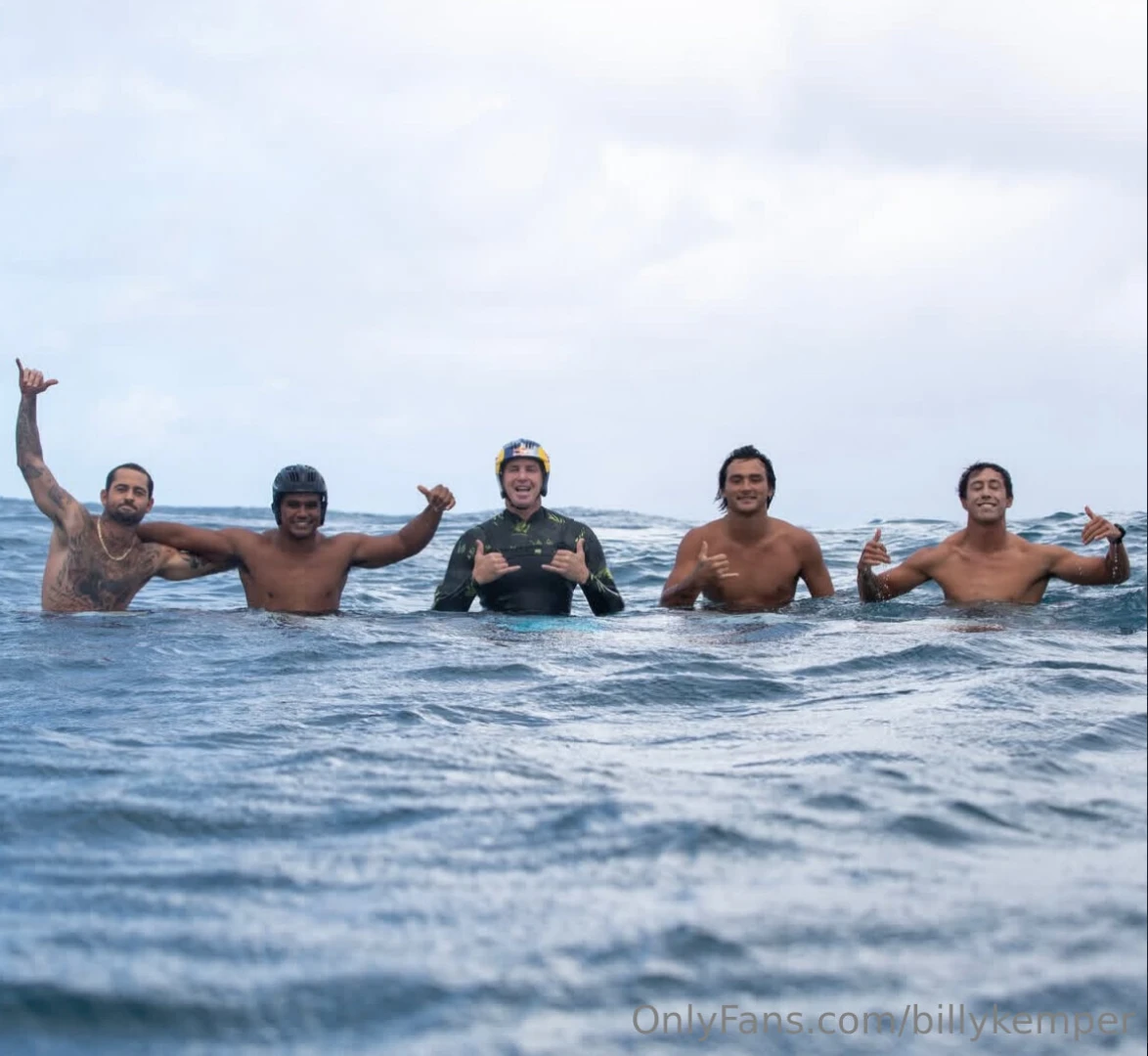 On the beach amp in the line-up always stoked to be with the boys 