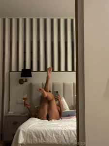 Shall we have some wine love let it tease our senses a little and then part 1