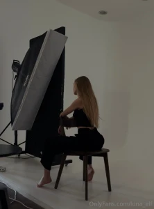 The atmosphere of a photo shoot is always captivating