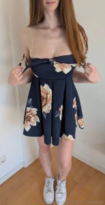 Going out for my birthday later just a dress with nothing under would