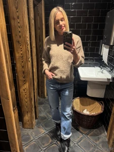 Hurtig selfie til middagen