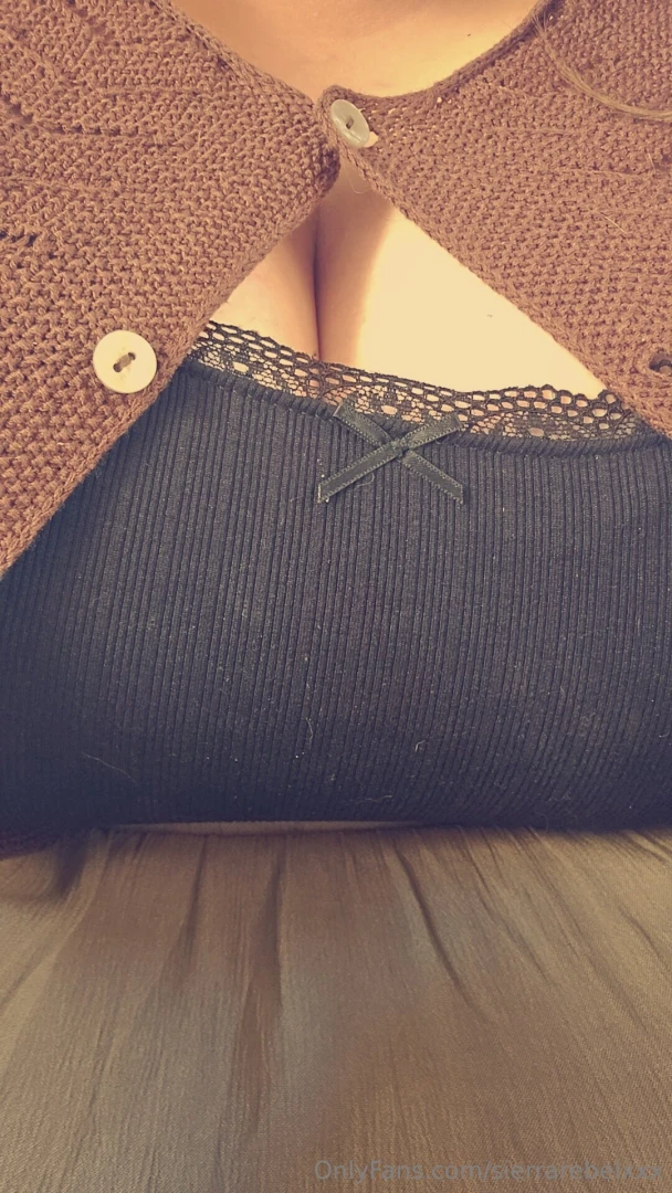 Hardly ever show cleavage in public anymore 