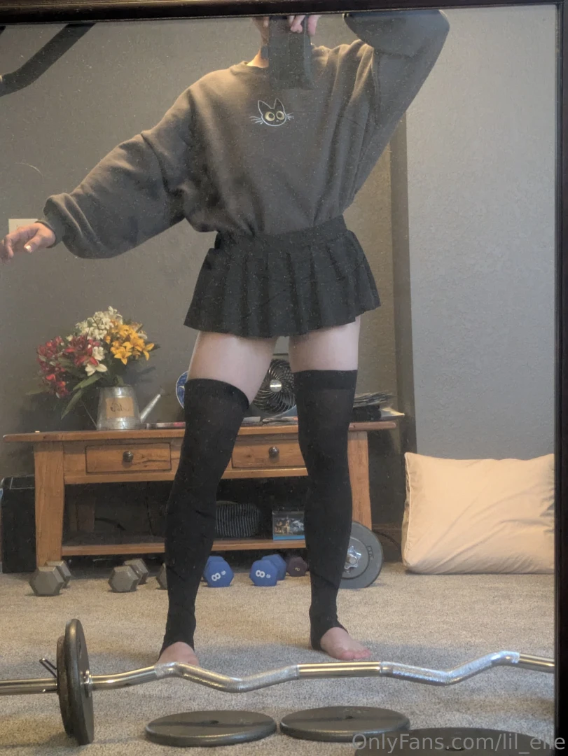 Alright trying a new outfit skirt too small or just right 3 