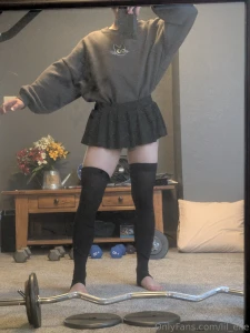 Alright trying a new outfit skirt too small or just right 3