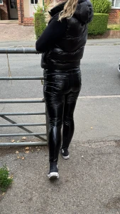 My outfit today pay to see the video of me strutting through the park