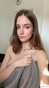 You say i m cute until i start undressing then it gets hot