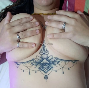 My big white beautiful tits with pink nipples are throbbing mmm fuck i part 1