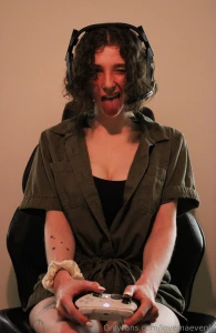 Had to get a cute gaming set i like fps video games and porn swipe to part 2