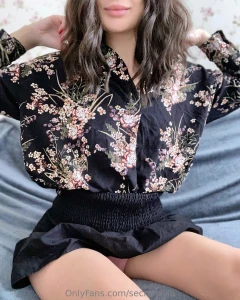 Trying to decide if this floral look makes me seem sweet and innocent part 1