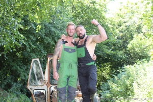 I had such a fun day on the farm with marconapolixxx we made some