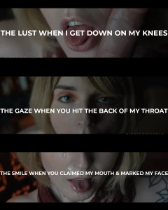 The preview when my creative work slips out of modesty and something