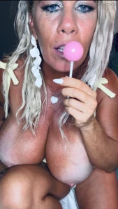 Mmm want me to lick something else or are we going to beat each other