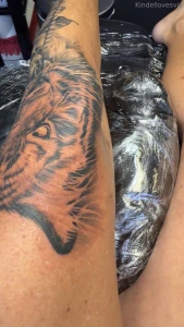 I m getting my ink at the moment been here for hours here s what i