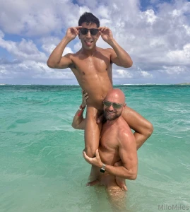 Naked snorkelling and horseplay with adam snow filmed on private