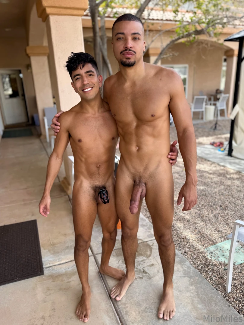 Watch this sexy stud lock me in chastity and fuck the cum out of me part 1 