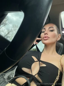 Got ready to run some errands got in the car set up for a relaxing part 1