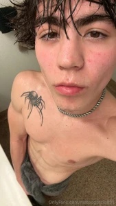 Just out of the shower and ready for round 2