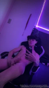 Bent back in the chair ready to explode you riding