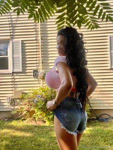 Just mommy working in the yard wanna help me part 2